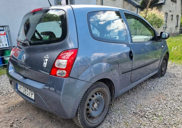 Renault Twingo cena 8800 przebieg: 127000, rok produkcji 2010 z Rybnik małe 79